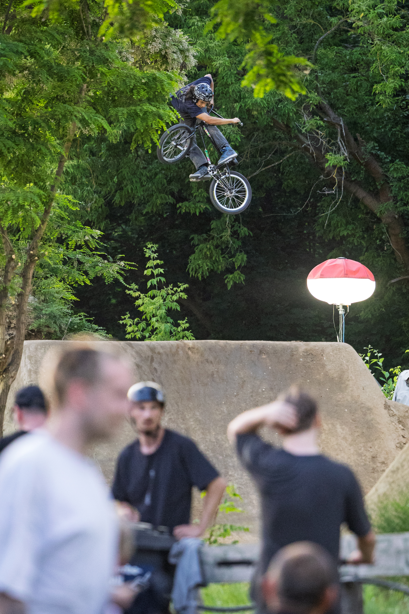 Joscha Emmering mit einem Turndown aus der Kategorie "So und nicht anders!"