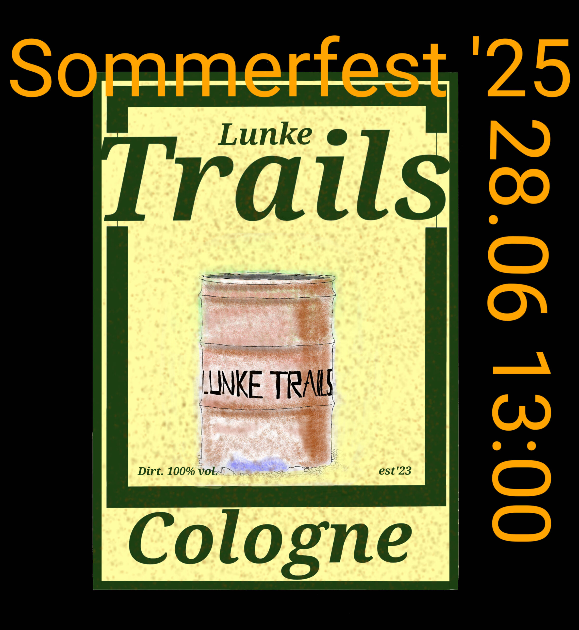 Jubel! Am 28. Juni 2025 steigt auf den Lunke Trails in Köln-Longerich das alljährlich Sommerfest. Hier erfährst du mehr.