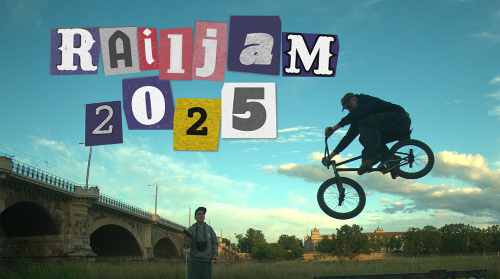 Grindsportenthusiast:innen, Rotstifte raus! Das Striitklin Kollektiv lädt auch in diesem Jahr wieder zum Railjam nach Dresden.
