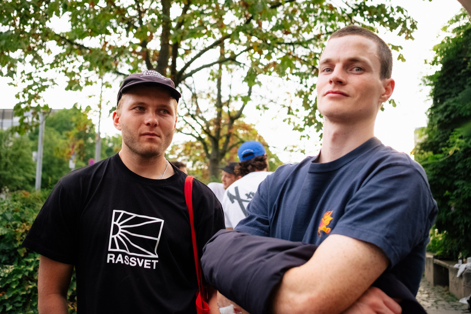 Dima "Strava" Prykhodko und Sebastian "Festanstellung" Anton