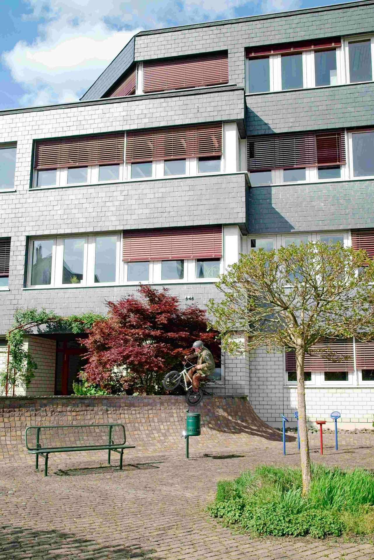 Die Kopfsteinpflasterwellen von Lennestadt sehen nicht nur gut aus, sie sind an manchen Ecken auch ganz gut fahrbar