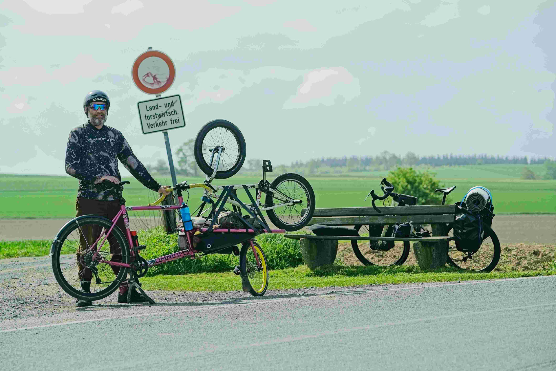 Für die Kamera in Pose schmeißen, fällt mir leicht