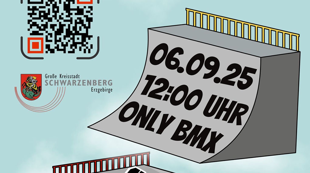 Nach einer längeren Kreativpause ist es am 06. September 2025 so weit: der BMX-Contest in Schwarzenberg meldet sich zurück!