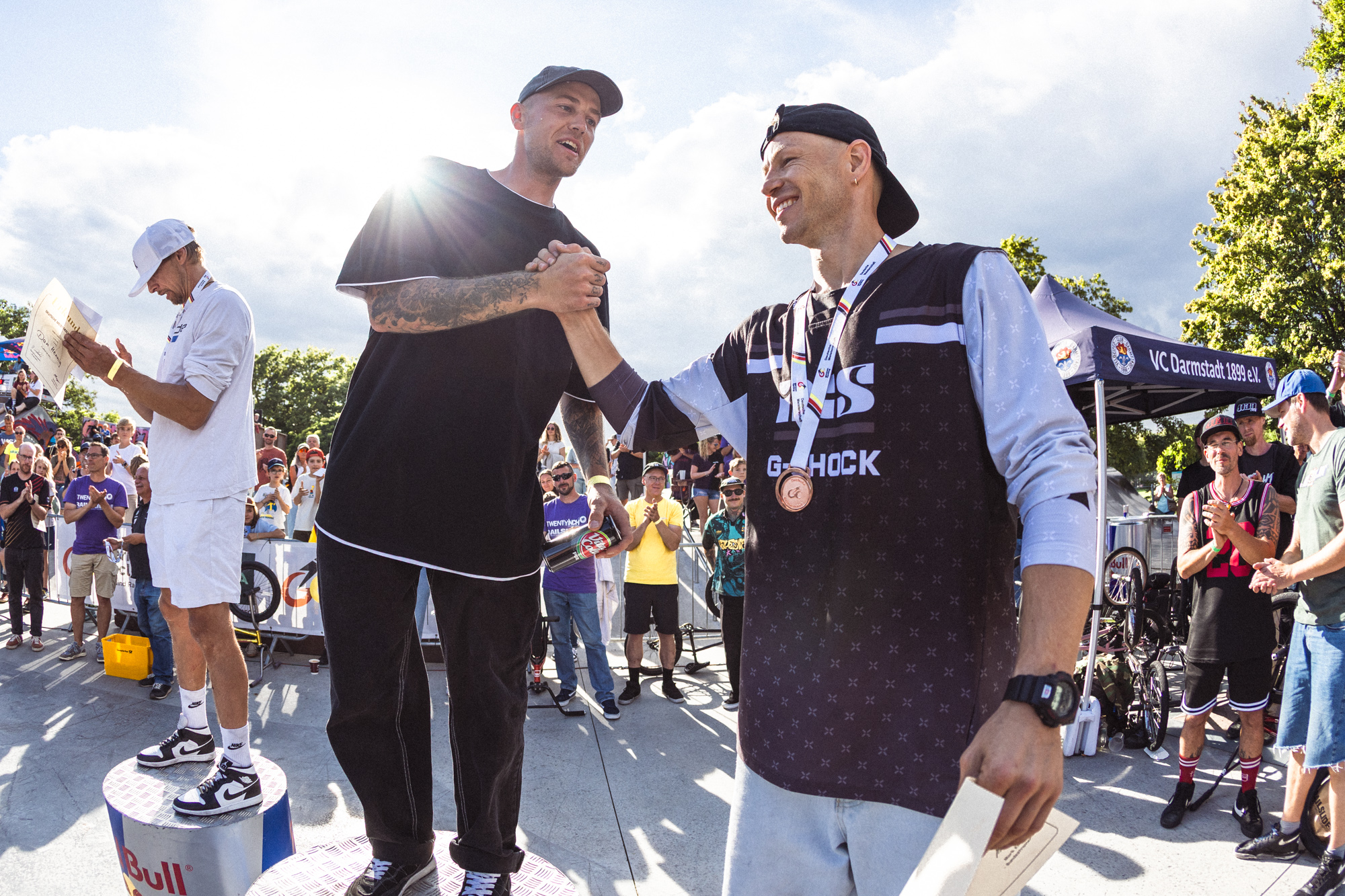 Zwei echte Sportsmänner unter sich