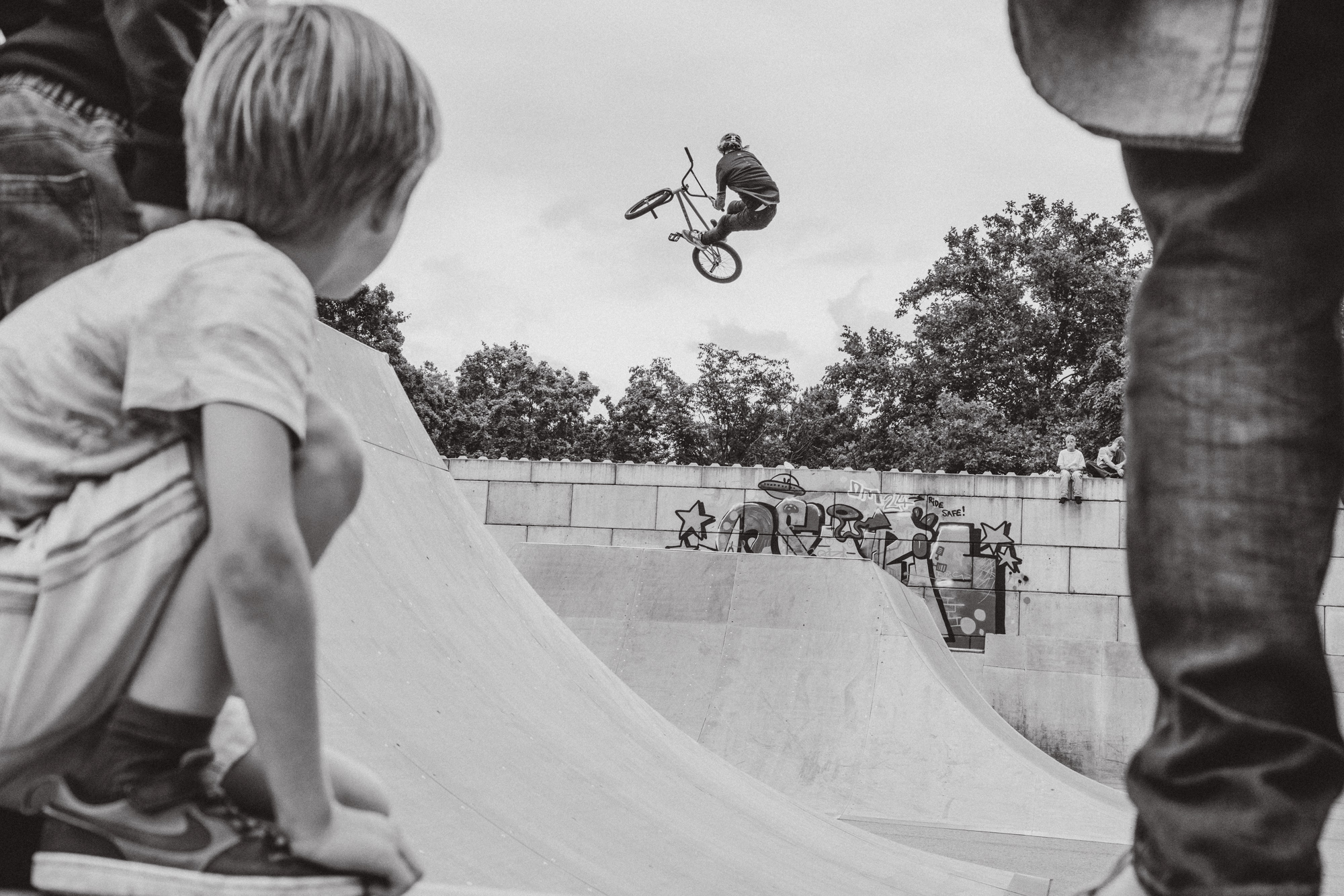 Um sich noch einen Platz auf dem Siegertreppchen zu sichern, musste Dean Florian nach verfahrenem ersten Lauf die schweren Geschütze auspacken: Cork 7 Double Bar!