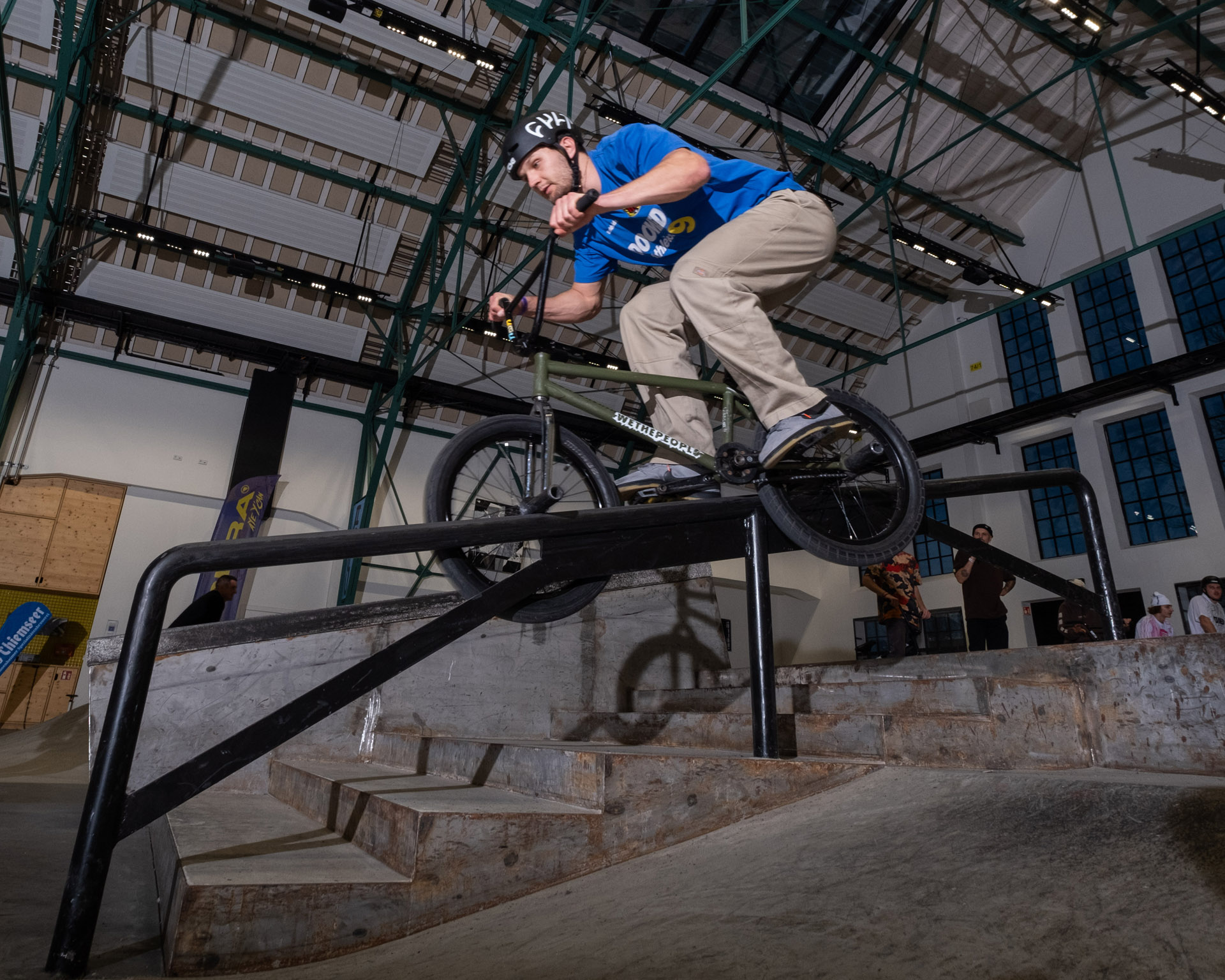 Andi Gall, Crook zum. Beginn einer Line; Foto Timm Dauth