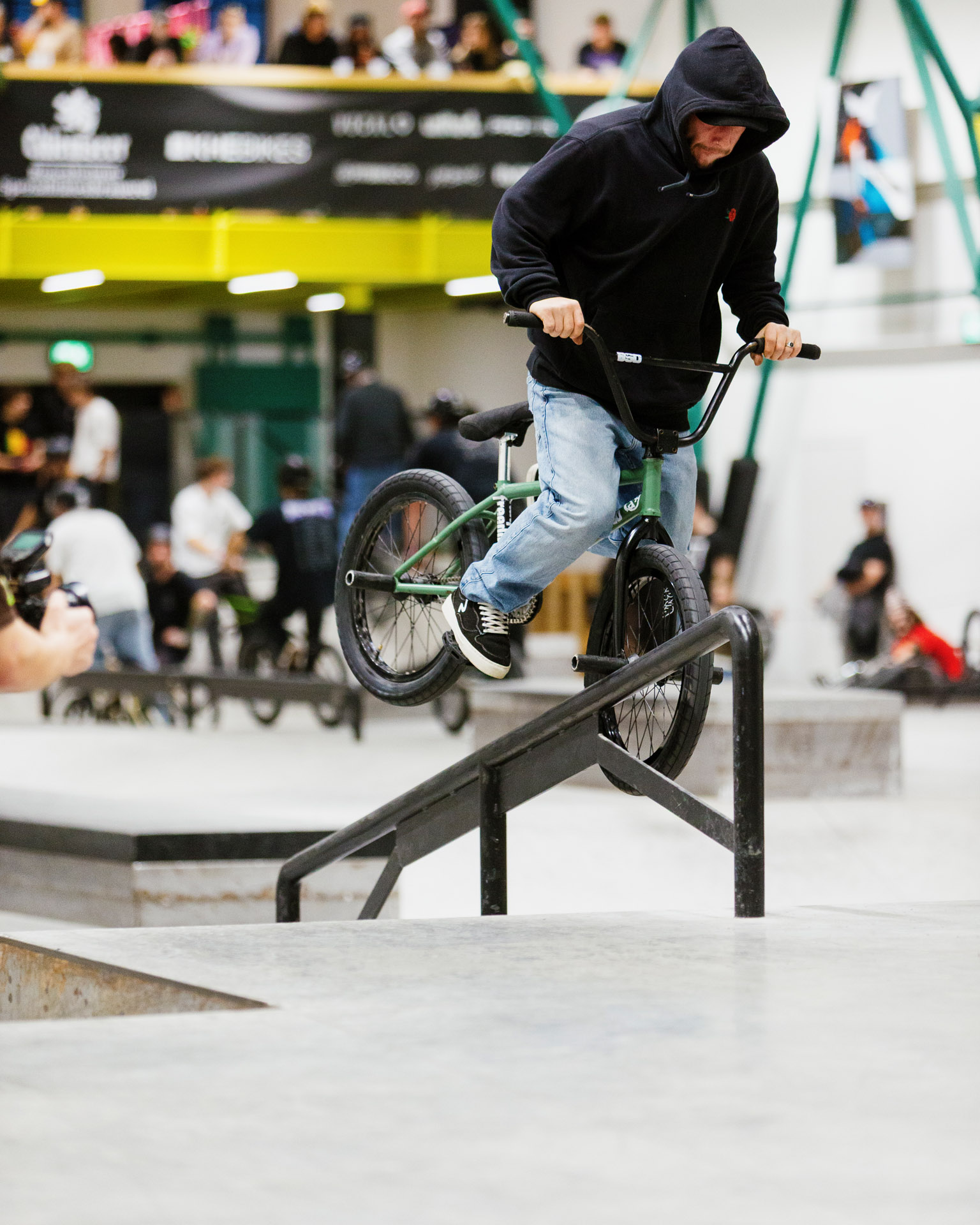Nico van Loon mit extra viel Lehnung; Foto: Sebastian Marggraff