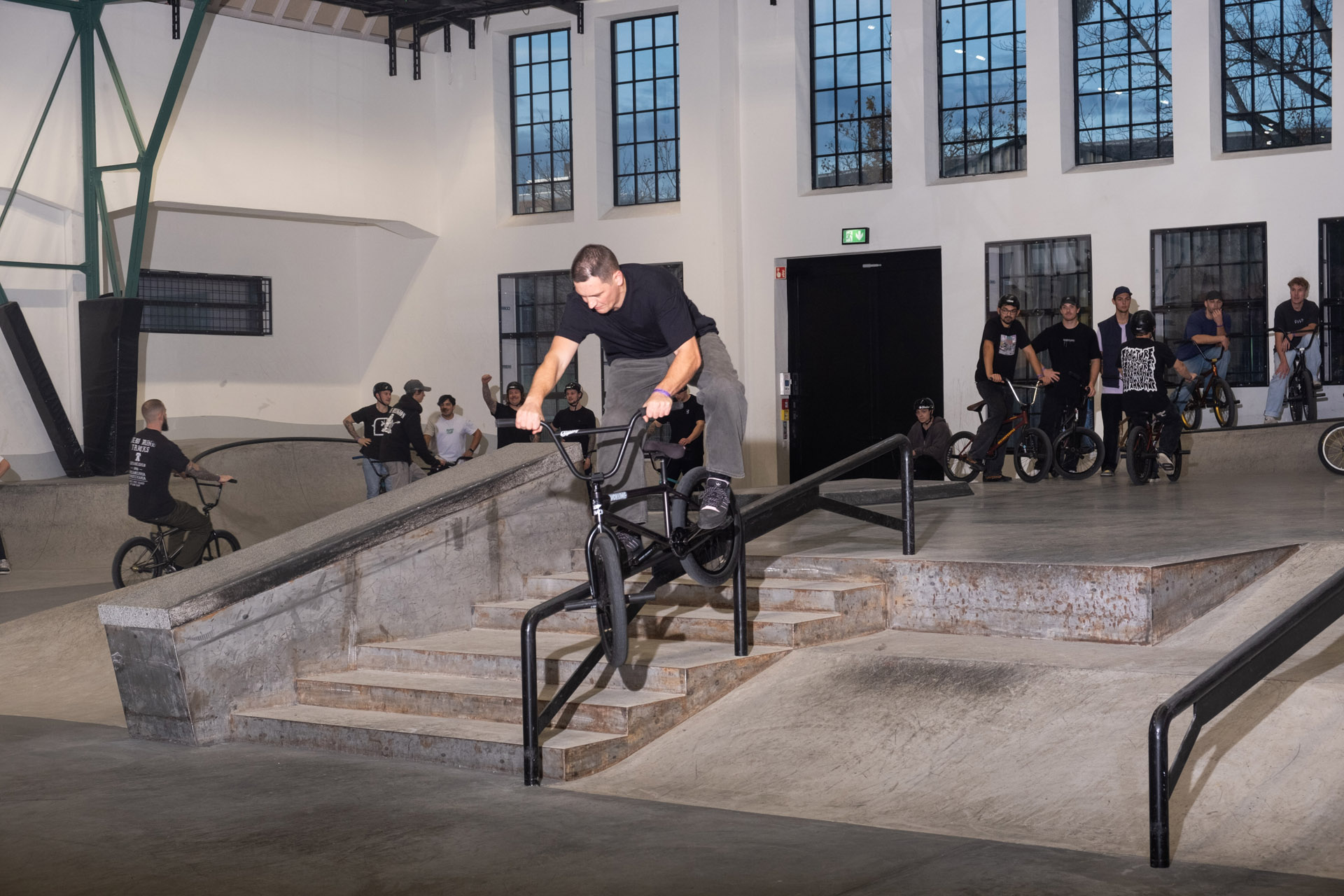 Luc-Es an Rails sind einfach sau gruselig. Tim Güntner hat trotzdem keine Angst vor ihnen; Foto: Timm Dauth