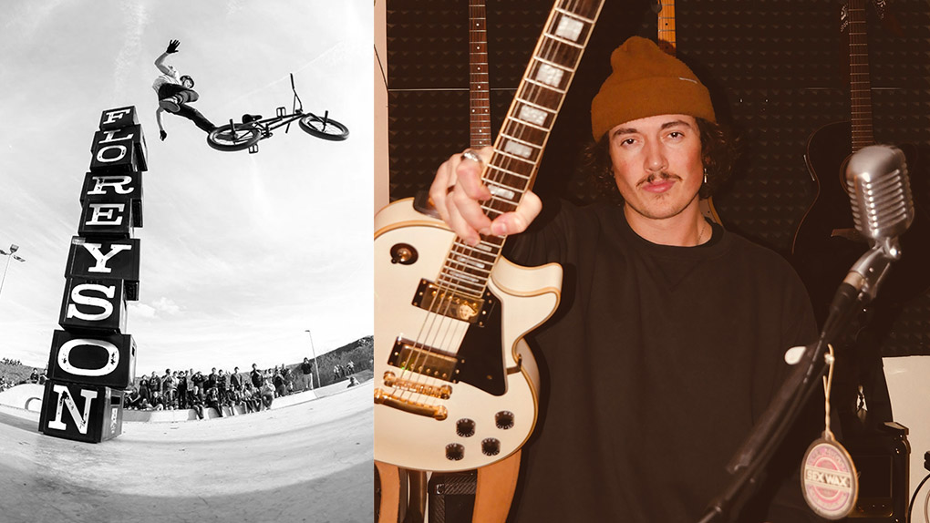 Florian Huber mag BMX und Stromgitarren. Sympathisch! Wir haben mit dem Rosenheimer über sein musikalisches Soloprojekt Floreyson gesprochen