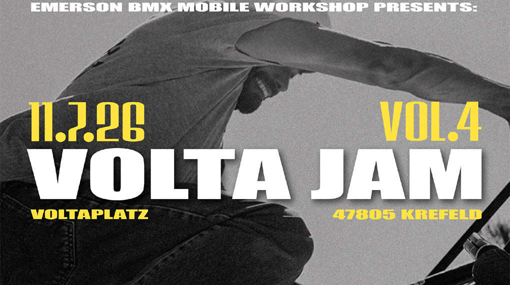 Street, Dirt, Miniramp: Am 11. Juli 2026 geht der Volta BMX Jam in Krefeld in die vierte Runde. Hier erfährst du mehr.