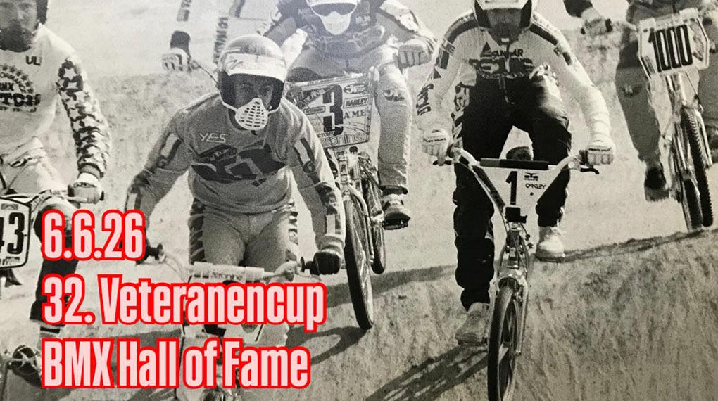 Old School Heads aufgepasst! Der Veteranencup wird am 06. Juni 2025 zum 32. Mal auf der BMX-Bahn in Weiterstadt ausgetragen.