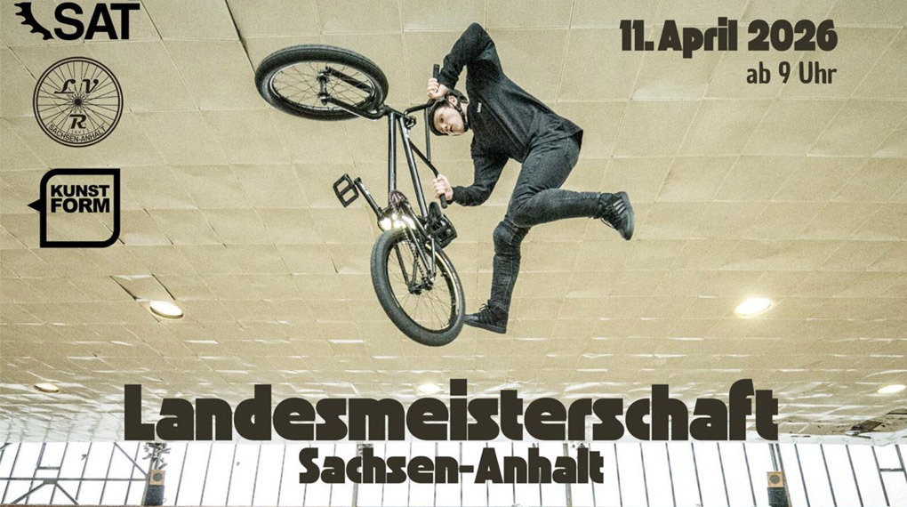 Save the date! Am 11. April 2026 kehrt die LaMe (Landesmeisterschaft) Sachsen-Anhalt in die Harzroll-Halle in Halberstadt zurück.