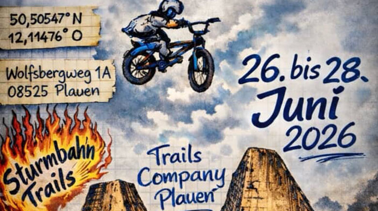 Kinder, wie die Zeit vergeht! Die legendären Sturmbahntrails in Plauen feiern Auf dem Friss Dreck Jam 2026 ihr 27-jähriges Bestehen.