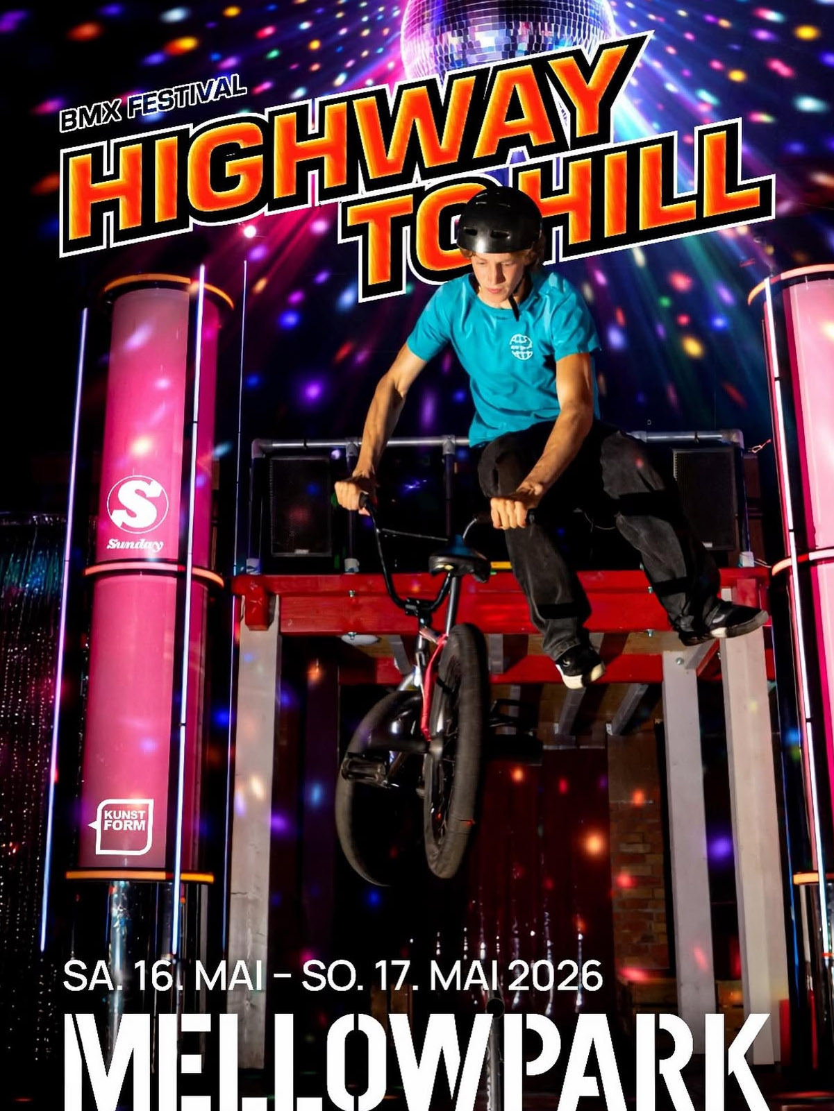 Michreis und Tischtennis an der Spree: Der Highway to Hill 2026 findet vom 15.–17. Mai im Mellowpark Berlin statt.