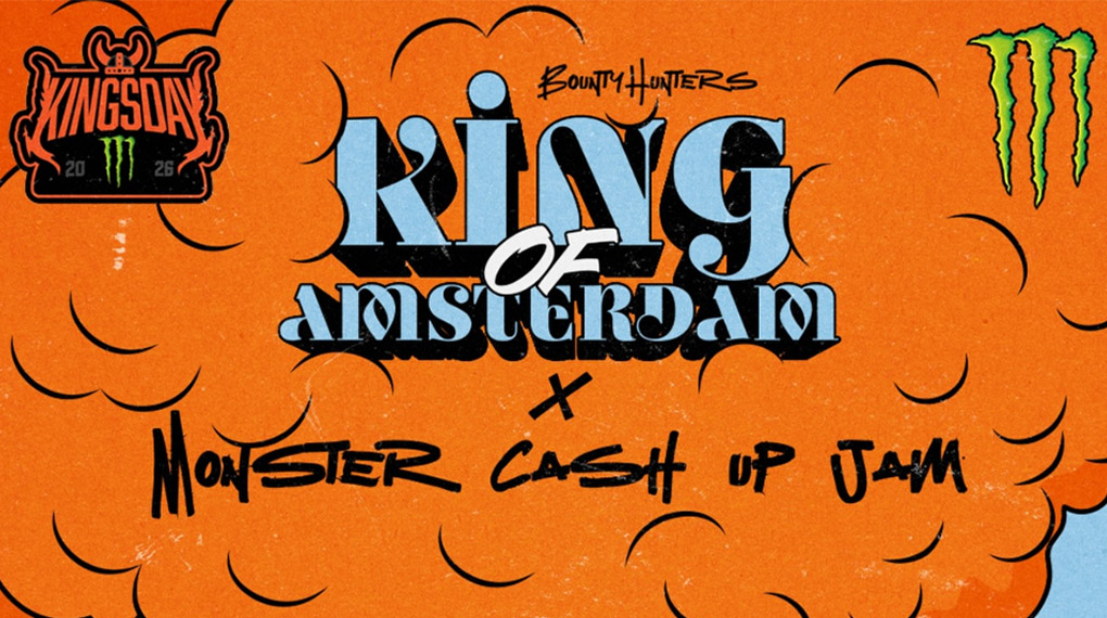 Bountyhunters presents: KING OF AMSTERDAM X CashUp BMX JAM on Sunday, April 26th 20026. Save the date, more info soon!