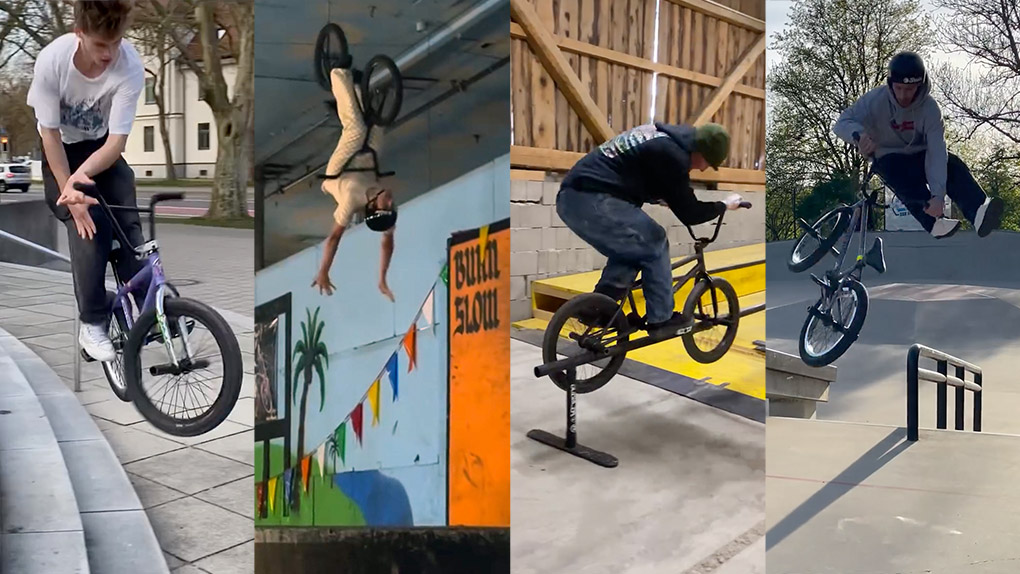 Hier sind einige Highlights der vielen tollen Einsendungen, die uns für den #easteronlinebmxjam26 presented by kunstform erreicht haben.