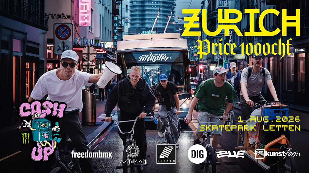 Für ihren Streetjam in Zürich haben sich die Homies von Nuts & Bolts in diesem Jahr mit der CashUp-Serie von Monster zusammengetan.