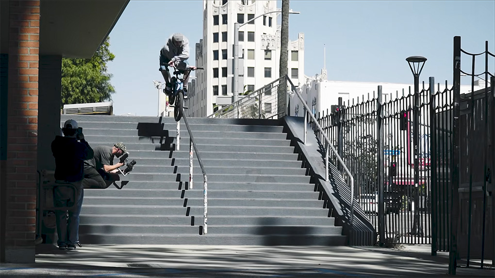 Joe Jarvis und Isaac Downey waren in Kalifornien, um mit Justin Benthiem in Los Angeles ein neues Video für Federal Bikes zu filmen.