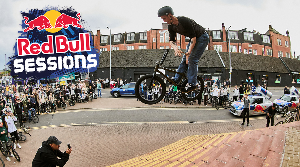 Am 11. Juli 2026 hast du die Chance, dir in Essen bei Red Bull Sessions einen Startplatz für die Red Bull Trickschmiede zu sichern!