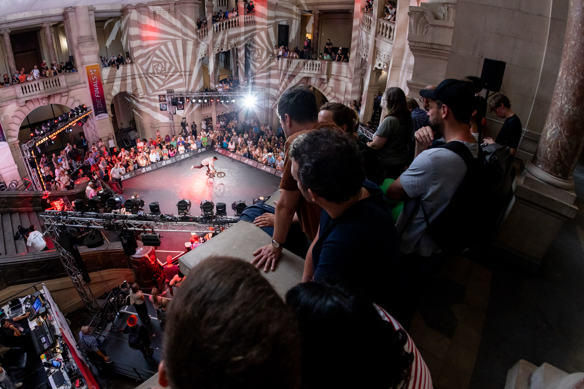 Einfach full house – sowohl bei den Vorläufen, also während des Finales