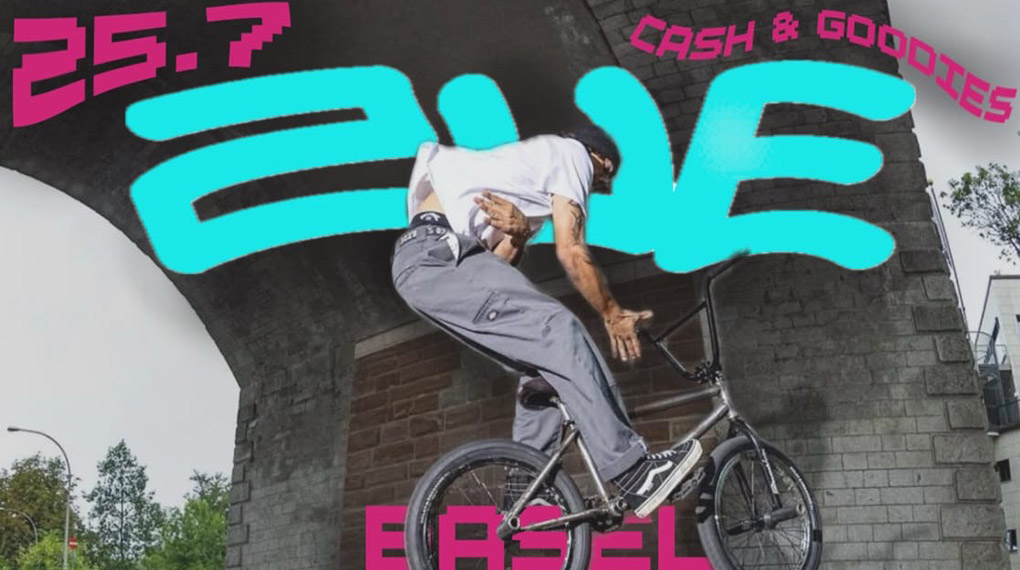Am 25. Juli 2026 veranstaltet Voll Zue einen dicken BMX-Streetjam in Basel (Schweiz). Weitere Infos dazu findest du hier.