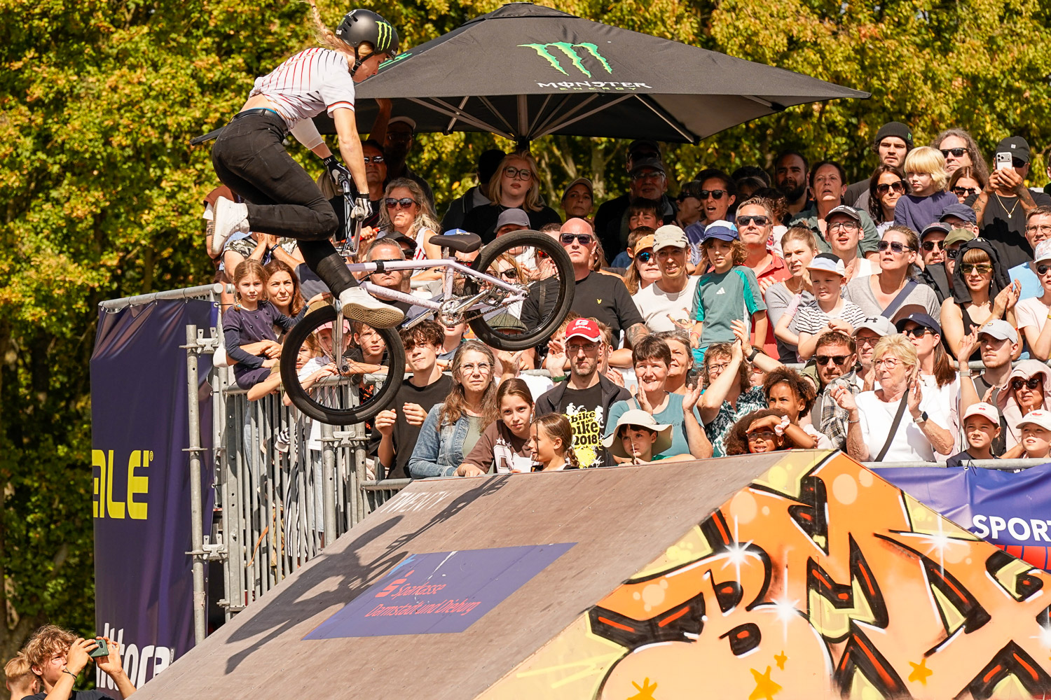 Kim Lea Müller, Tailwhip über den Step-up