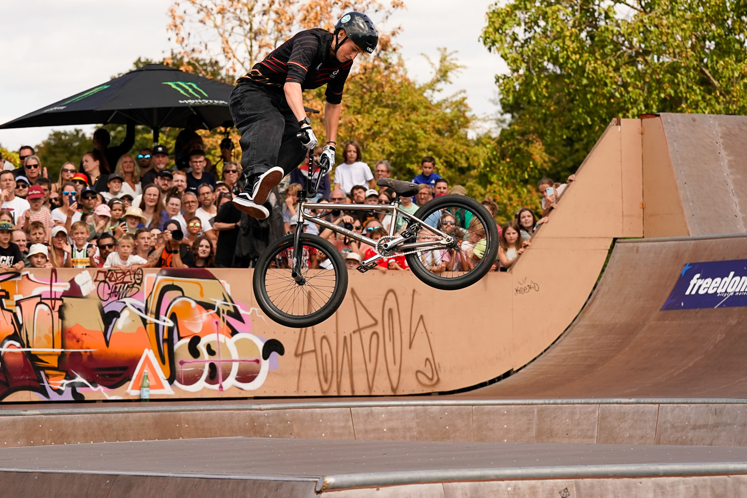Lilly Seidler, Tailwhip über die Hip to 3rd place