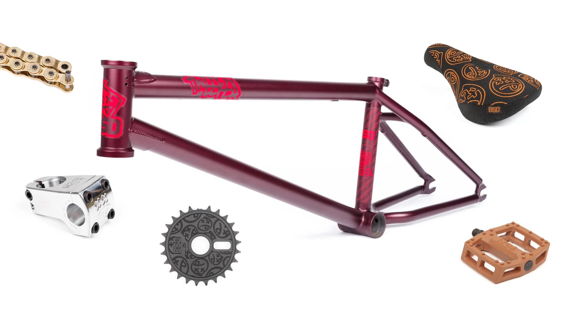 Über SIBMX ist eine Lieferung frischer Ware von BSD in Deutschland eingetroffen und bereits auf dem Weg zum BMX-Dealer deines Vertrauens.