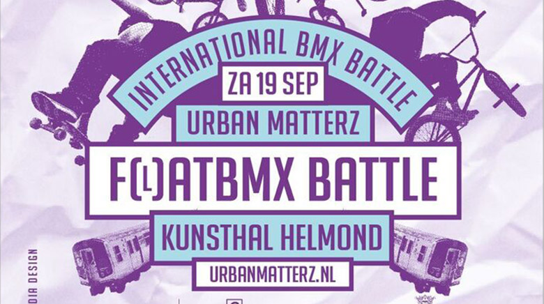 Am 19.09.2026 findet in Helmond der Urban Matterz F(L)AT BMX Battle statt, beim dem acht hochkarätige Flatlander gegeneinander antreten.