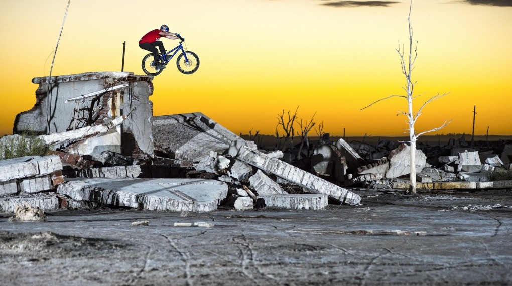 Für die einen sind es Ruinen und Betonreste, für Danny MacAskill der schönste 