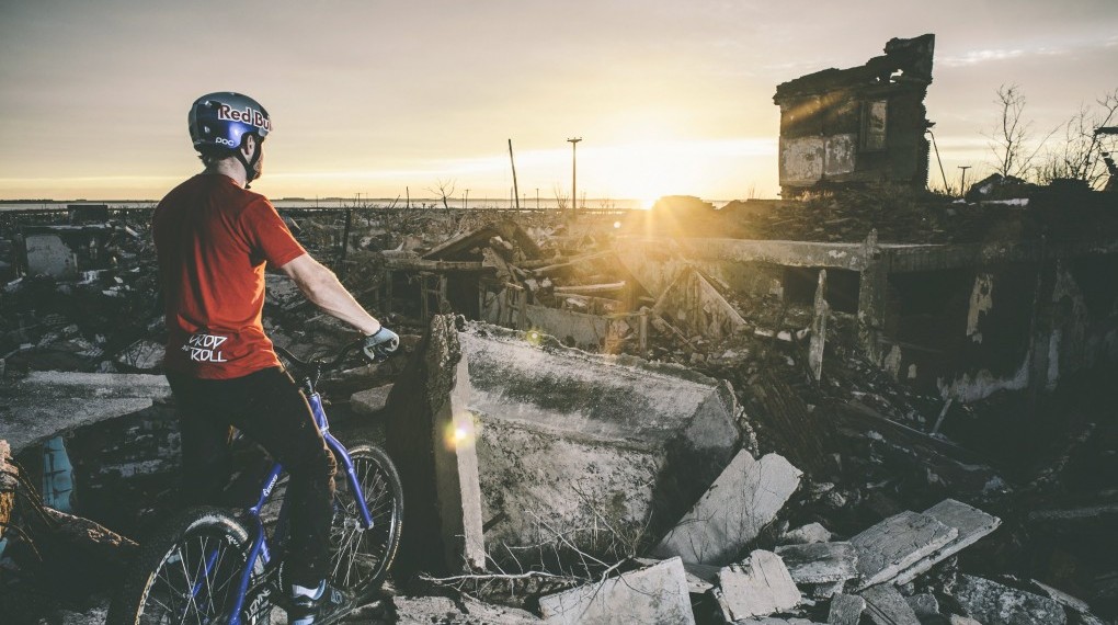 Sonnenuntergang in Epecuén