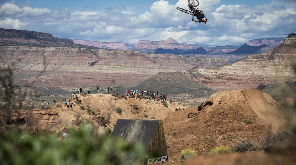 Andreu Lacondeguy landete mit 95,25 Punkten auf dem 1. Platz; Foto: Red Bull
