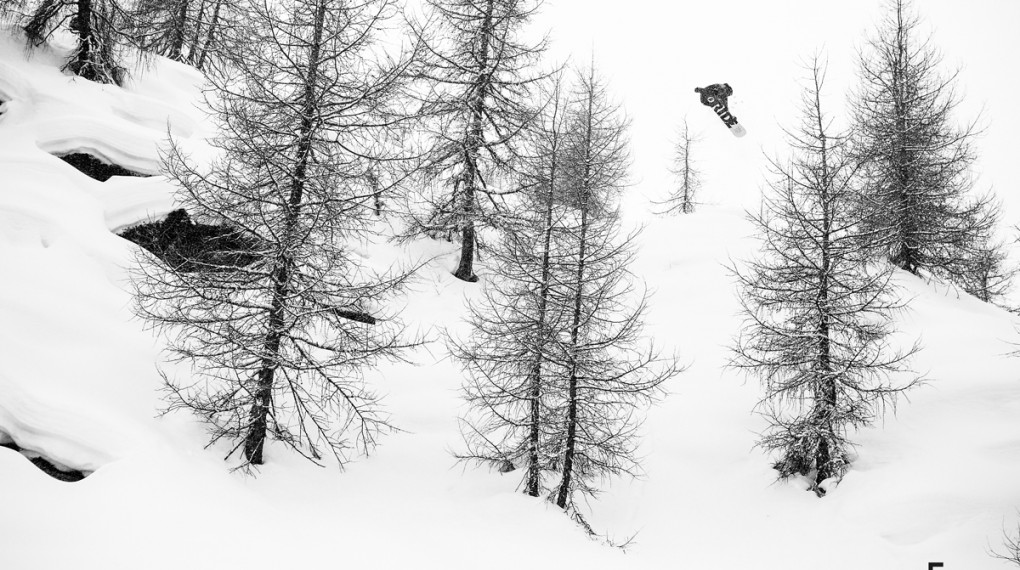 Sebi Geiger hebt ab; Foto: Patrick Steiner