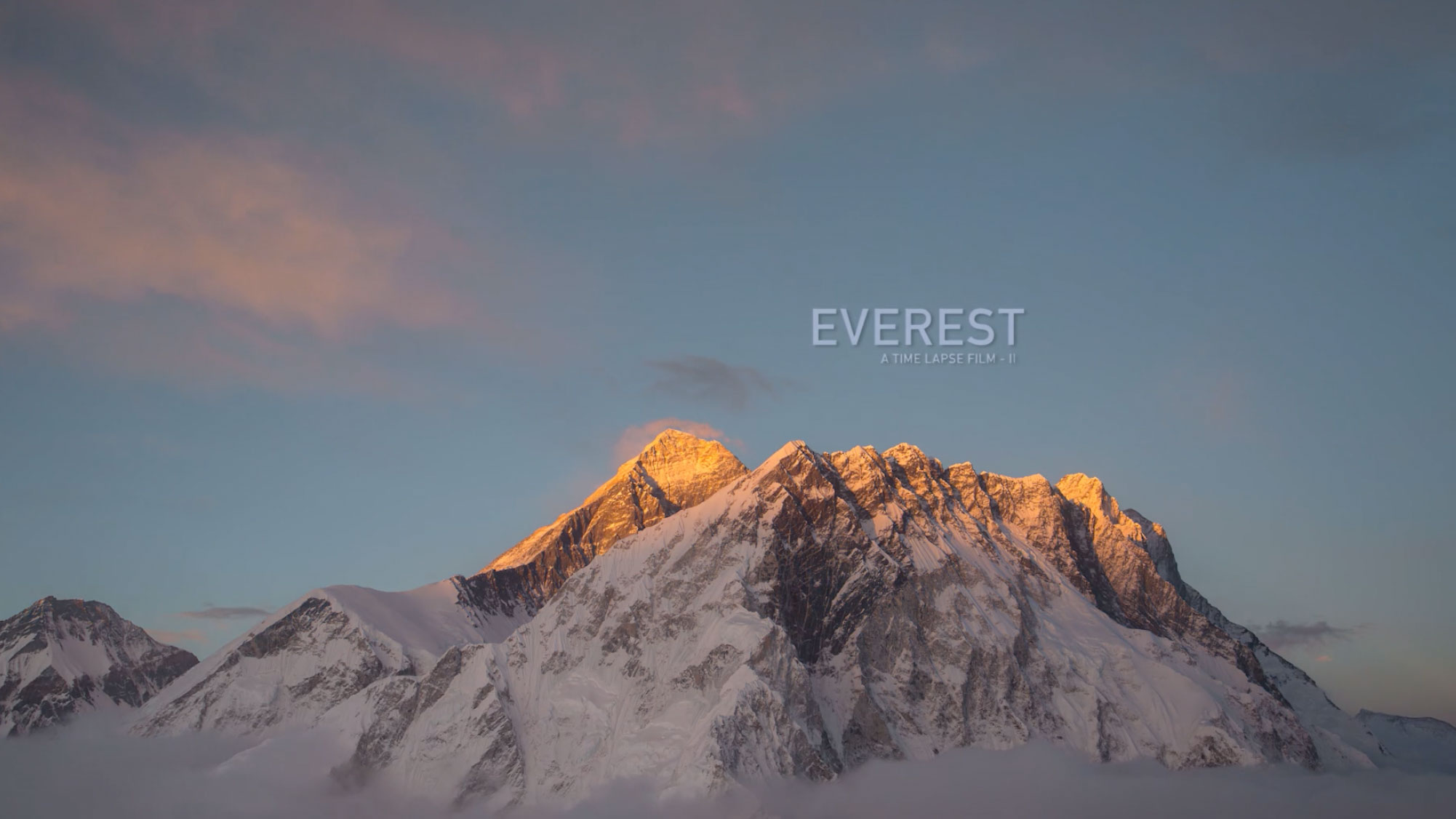 Mount Everest im Zeitraffer: Blick aufs Dach der Welt