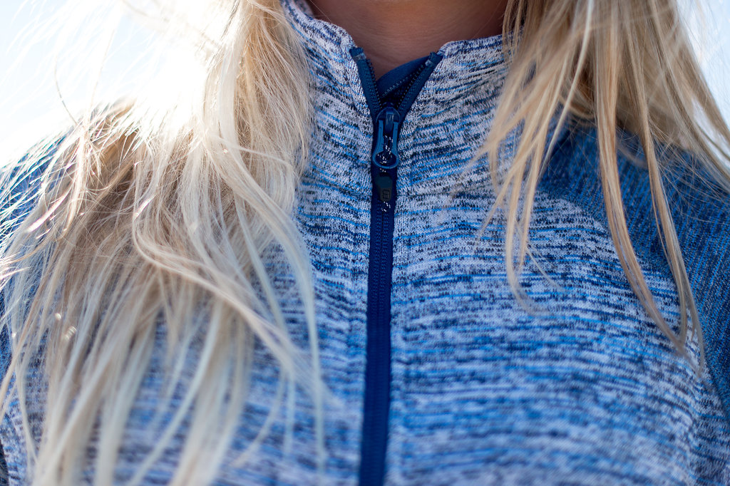 Blau-weß melierte Damen Jacke von Berghaus - Outdoor