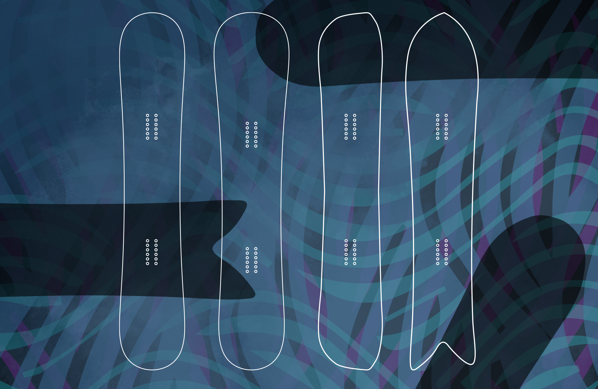 snowboardarten, snowboardshapes, snowboardformen, snowboard, snowboards, rocker, hybrid, camber, twin, directional