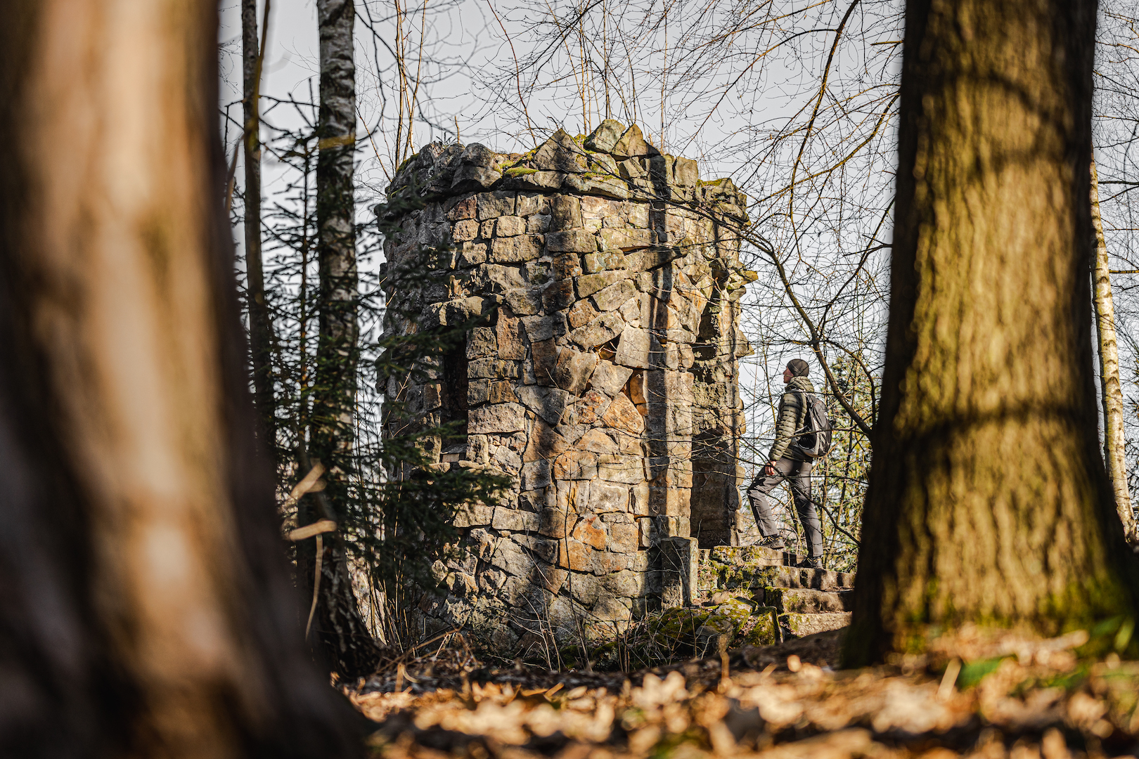 Türmchenruine_Wanderung Sächsische Schweiz_Keen