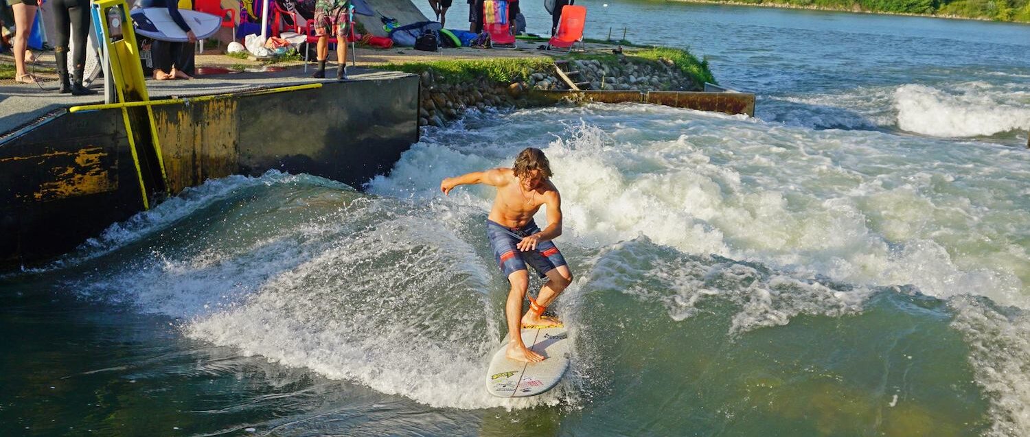 Patrick Rauter -–Location Riversurf Anlage Divoka Voda (Cunovo – Slowakei)