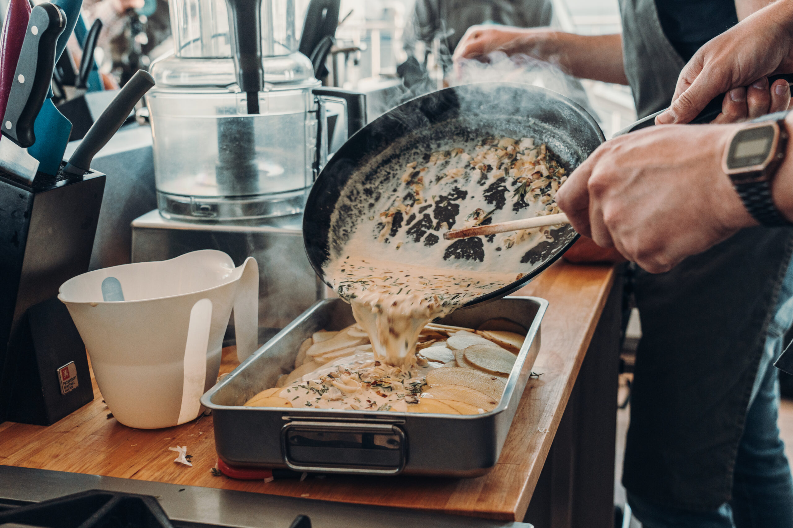 Kochen beim Salt Eldhus