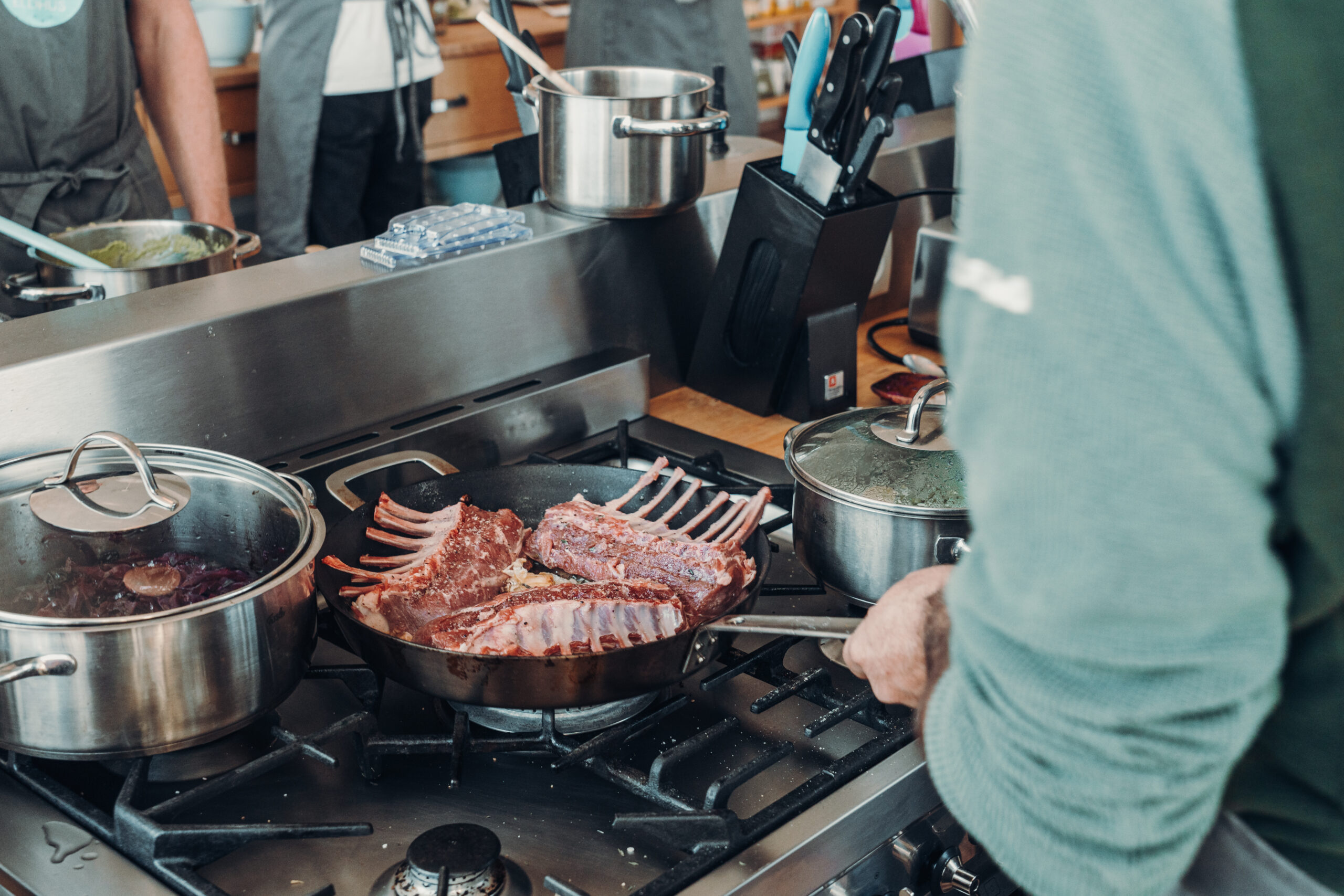 Kochen beim Salt Eldhus