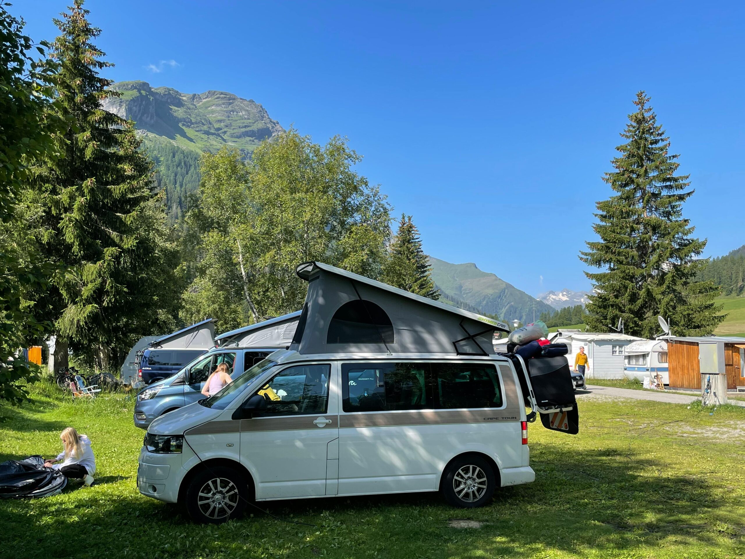 Die besten Campingplätze der Alpen