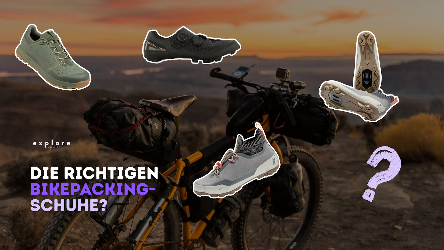 Bikepacking-Schuhe