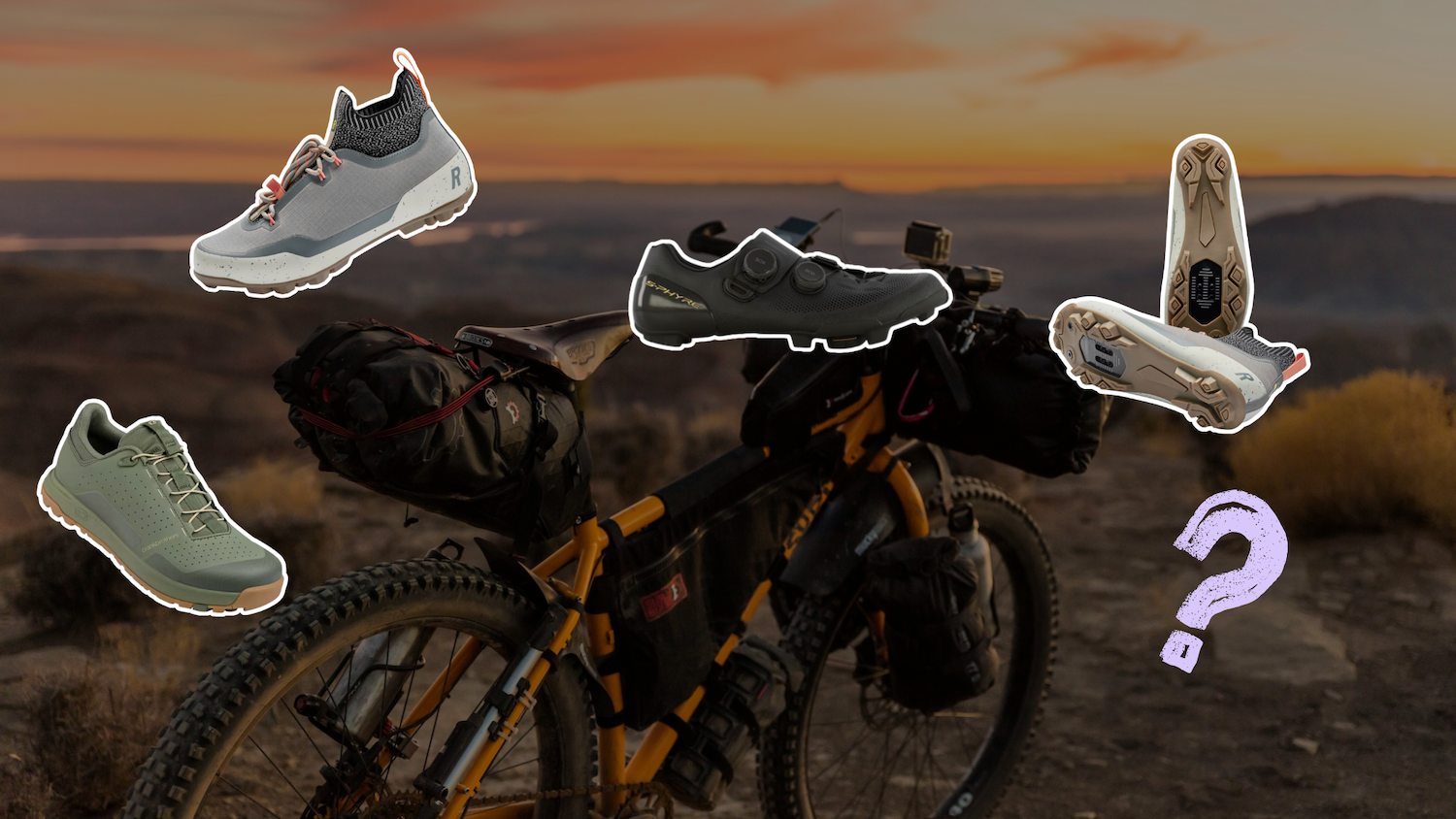Bikepacking-Schuhe