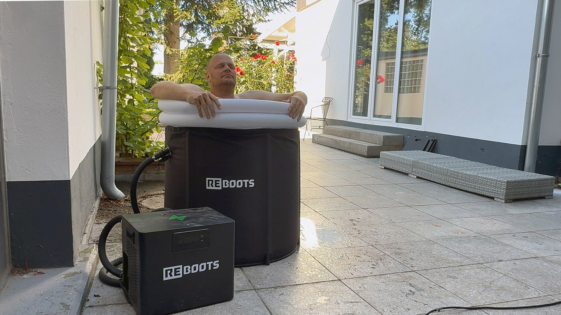 Reboots Ice Tub Pro im Test: Kühlzeit, Stromkosten, Lautstärke & Alltagstauglichkeit – für wen sich das Eisbad mit eigenem Chiller lohnt.