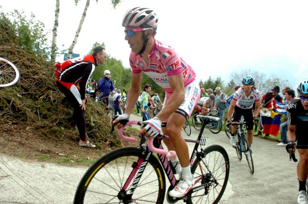 Der Passo di Mortirolo ist oft Teil des Giro d'Italia . (Foto: Sirotti)