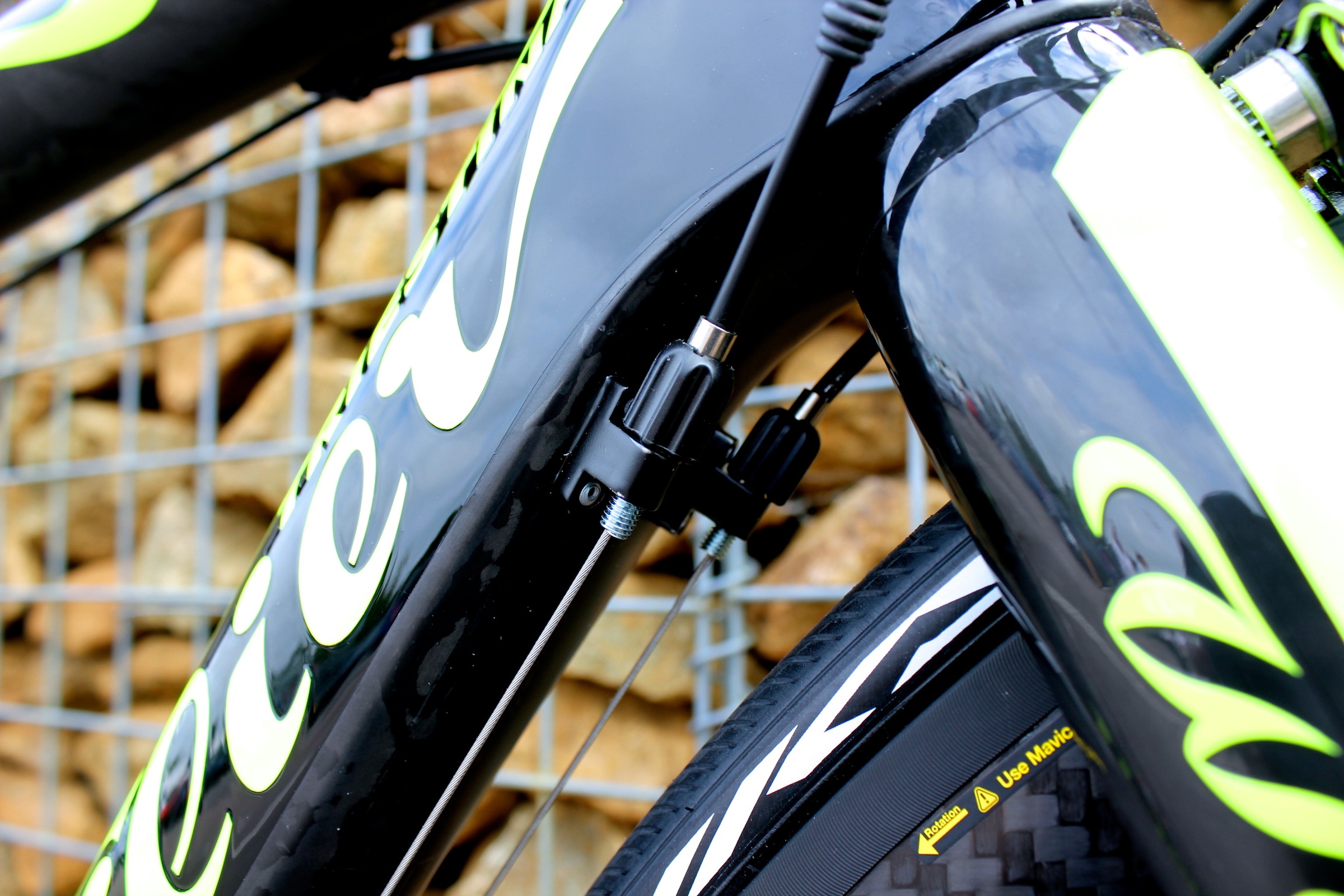 Wilier Zero 7, Kabelführung