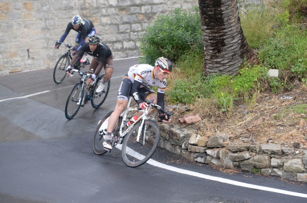 Bei der Abfahrt während Mailand-Sanremo.(pic: Sirotti)