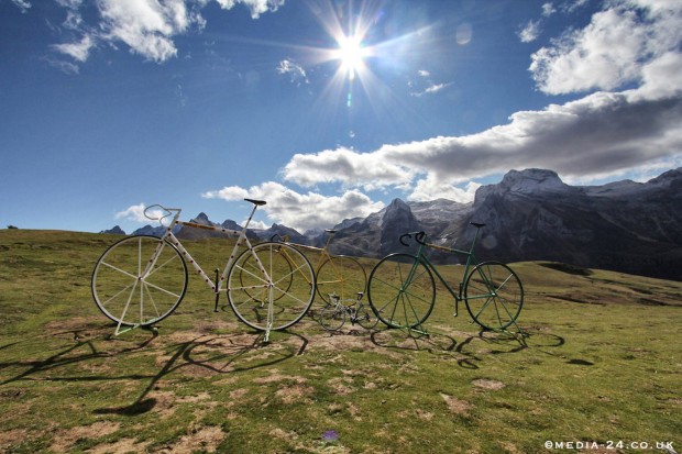 Col d’Aubisque, bikes, pic: Media24, submitted by Mike Cotty, used with permission