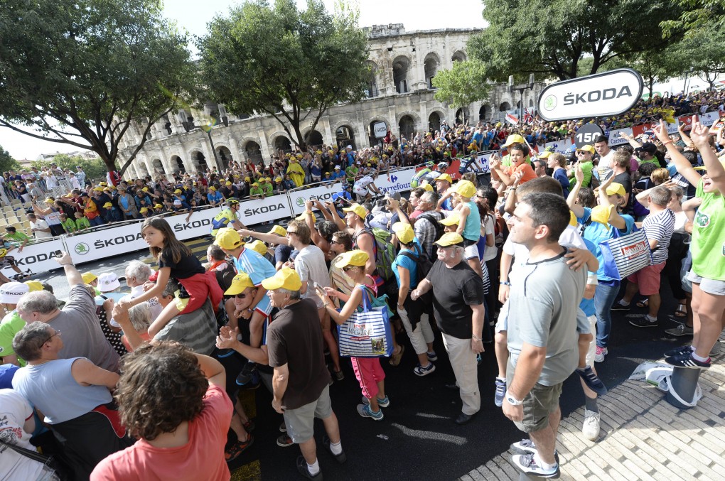 Trotz des teilweise schlechten Wetter liesen sich die Fans in der Vergangenheit nicht stören. 8Foto: Sirotti)