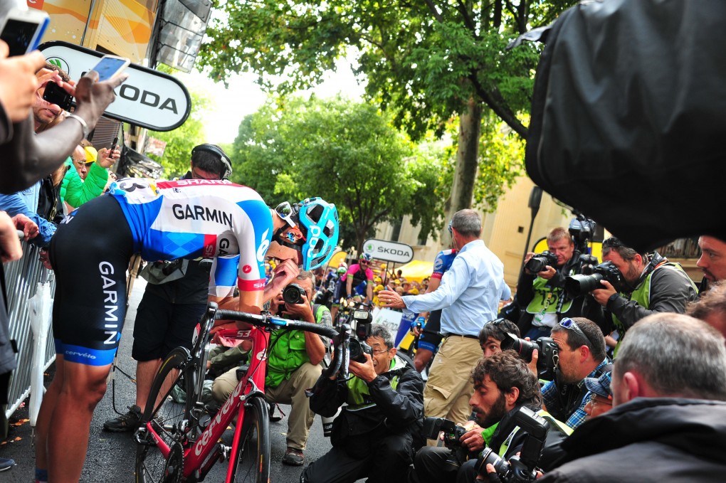 Bauer konnte seinen Vorsprung über 222km nicht ins Ziel retten. (Foto: Sirotti)